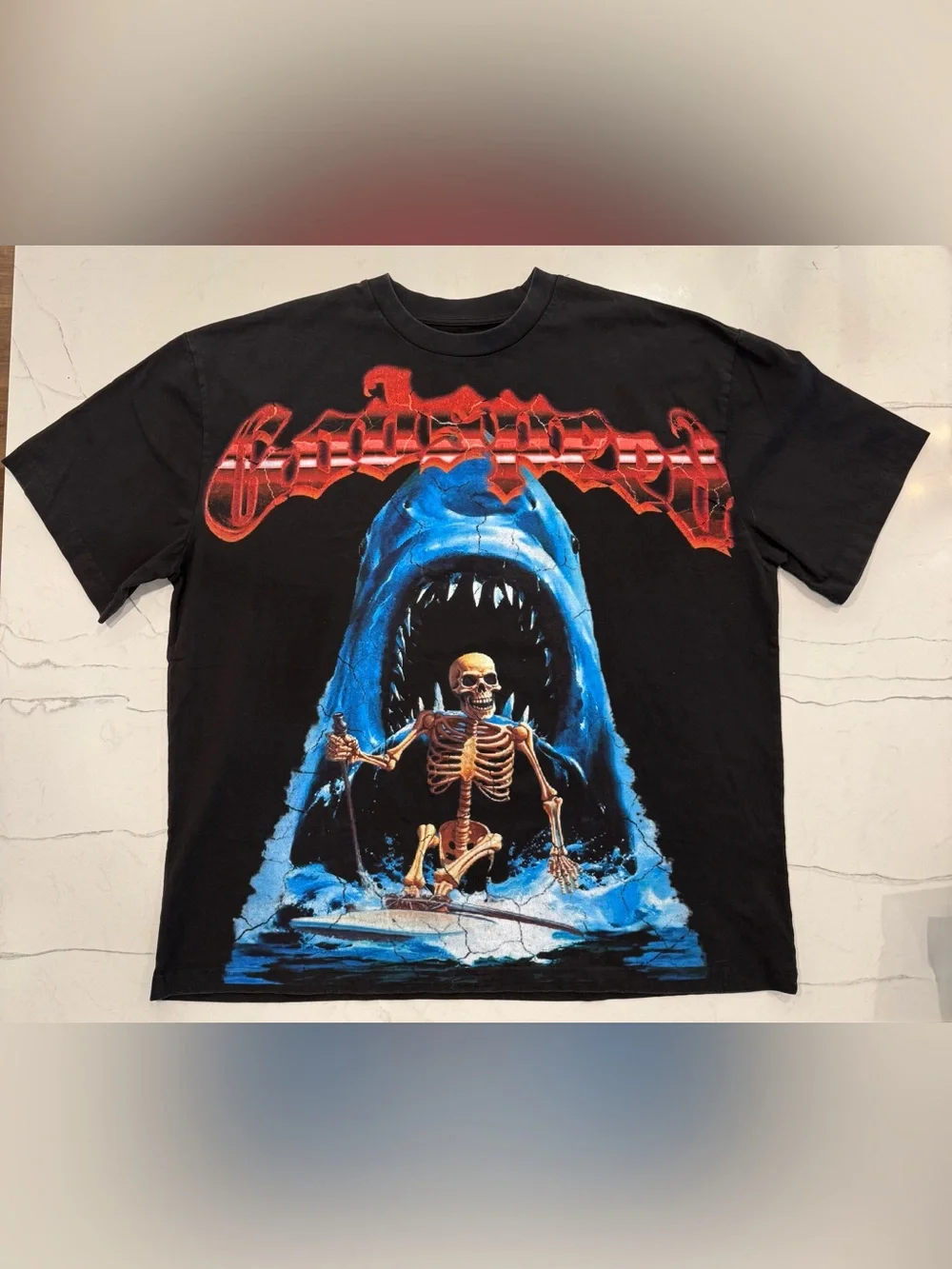 Godspeed ‘Fear None’ Tee, Size XXL, NWT